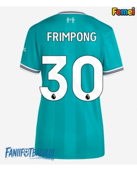 Liverpool Jeremie Frimpong #30 Tricou Fotbal Replică 2025-26 Femei Treilea